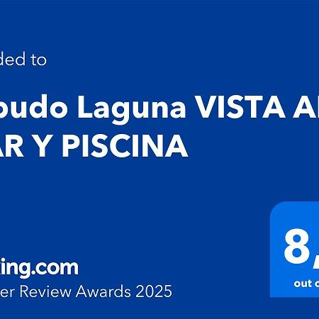 Papudo Laguna Vista Al Mar Y Piscina Eksteriør billede