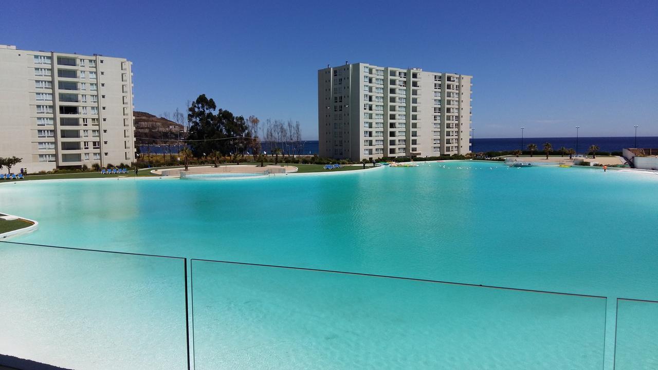 Papudo Laguna Vista Al Mar Y Piscina Eksteriør billede
