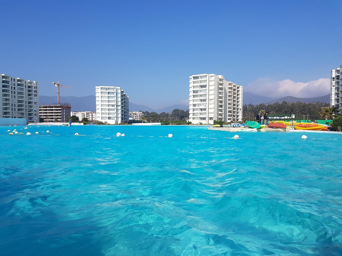 Papudo Laguna Vista Al Mar Y Piscina Eksteriør billede