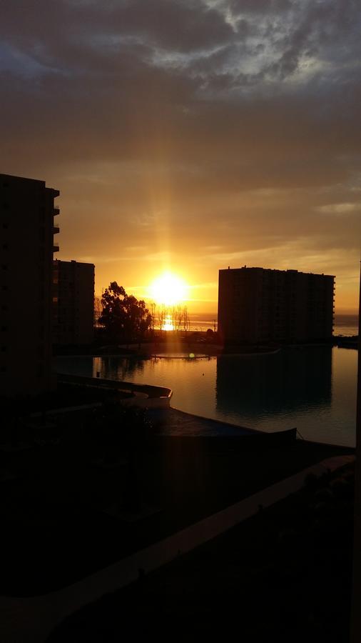 Papudo Laguna Vista Al Mar Y Piscina Eksteriør billede
